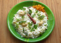 南インドのヨーグルトご飯「カードライス」。不思議と違和感なく、夏にするする食べたくなるおいしさ