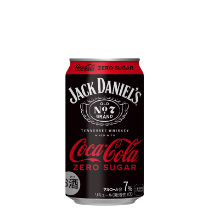 【お酒】ジャックダニエル&コカ･コーラ ゼロ350ml缶